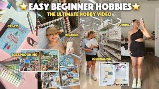 Easy + Fun Beginner Hobbies  | First Summer Vlog ️