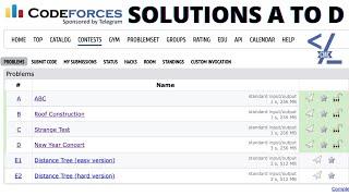 Codeforces Round 769 (Div 2) Solutions for problems A, B, C and D