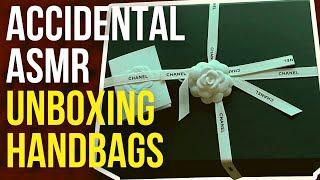 Unintentional ASMR | A Soft Spoken Lady Unboxing Designer Handbags Edited To Help You Sleep Fast