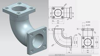 NX 12 Tutorial #26 | 3D Model Basic Design