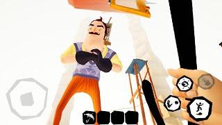 HELLO NEIGHBOR MOBILE FINAL BOSS FIGHT GAMEPLAY