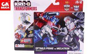 Unoffical LEGO TRANSFORMERS OPTIMUS PRIME VS MEGATRON KRE O