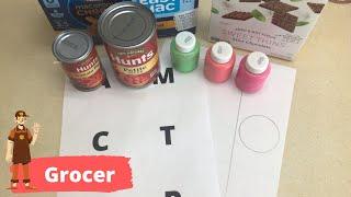 COMMUNITY HELPERS | Grocery Store Worker - Preschool and Kindergarten Art and Activities