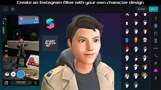 Create Your Own 3D Character Design And Publish to Instagram Filter | Spark AR Tutorial