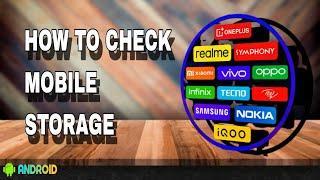 How To Check Mobile Storage About Device All Android Device Settings Urdu & Hindi Sajld Tech