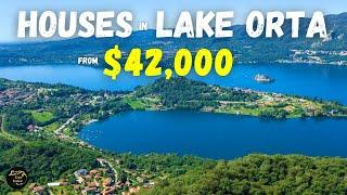 CHEAPER than LAKE COMO: Affordable ITALIAN PROPERTIES in LAKE ORTA | From $42K to Luxury Living