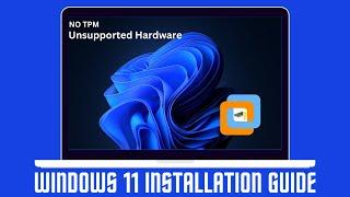 How to Install Windows 11 on VMware Workstation 17 | No TPM | Windows 11 on Unsupported PC