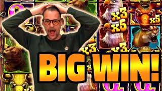 CASINODADDY'S AMAZING BIG WIN ON WILD BISON CHARGE (Pragmatic Play) SLOT