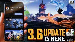 FINALLY  BGMI 3.6 UPDATE IS HERE | HOW TO DOWNLOAD BGMI 3.6 VERSION | BGMI 3.6 UPDATE NOT SHOWING