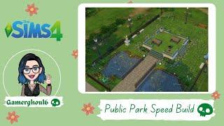 Sims Spring Park Speed Build