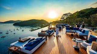 V Villas Phuket MGallery Thailand   |  Roof Top Bar Pool and Room Tour