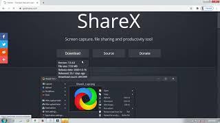 How to Install ShareX Screen Recorder in windows.