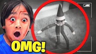 100 YouTubers Who CAUGHT Elf On The Shelf MOVING ON CAMERA! (Ryan's World)