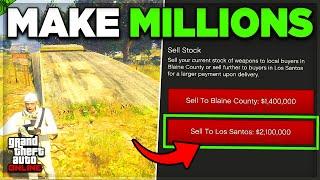 How to Make MILLIONS With The Bunker SOLO in GTA 5 Online! (Solo Money Guide) 2024