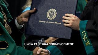 UNCW Fall 2024 Commencement