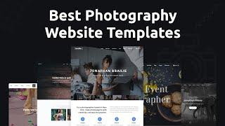 Best Photography Website Templates