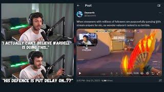 Tarik Reacts to EVIDENCE of Wardell's Duo Streamsniping Him...