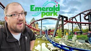 AWESOME Day At EMERALD PARK - Ireland’s ONLY Theme Park