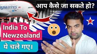 Newzealand Travel By Malaysia Airline from Delhi| Newzealand immigration, Visa, jobs all details