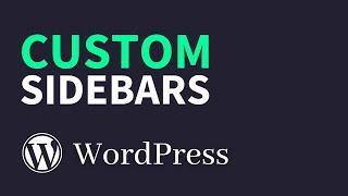 How To Add Different Sidebars to Pages on WordPress