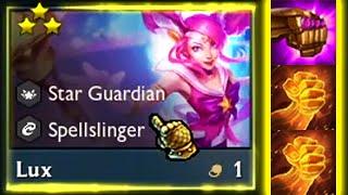 I haven't played Lux Carry yet... Let's try 9 Star Guardian + 3 Civilian