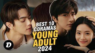 Best 10 Young ADULT Chinese Drama Aired In 2024