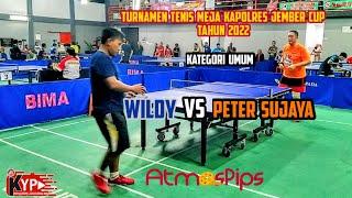 WILDY (Bhinneka) vs PETER SUJAYA (S25)   Kategori Umum - Kapolres Jember Cup Tahun 2022