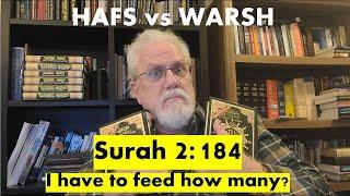 Surah 2:184 - Do I serve "1", or "3" for Allah's blessing? (PfanderFilms)