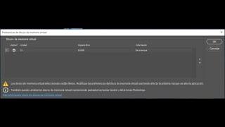 como solucionar error de discos en Photoshop. how to solve disk error photoshop