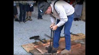 Using Old Hand Tools to Make Double-Lock Standing-Seam Roof