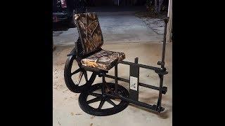 Best Deer Cart 2018 - 3 in 1 Game Cart - Hunting Chair Shooting Rest