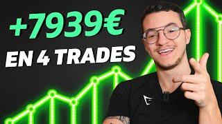 Comment j'ai généré 7939€ en 4 trades (Explications) Ep2