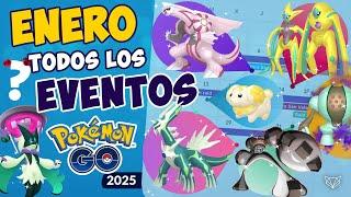  ¡ASÍ EMPIEZA 2025! TODOS LOS EVENTOS DE ENERO EN POKÉMON GO [Neludia]