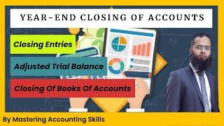 Year-End Closing Of Accounts By MAS (Mastering Accounting Skills)