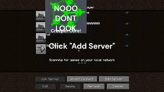 How to Join "Creeper Cell" Minecraft Server! [INTERVAL SERVER ERROR DISCONNECTION FIXED!]