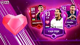 93+ OVR в ПАКЕ! УНИЧТОЖИЛ НОВОЕ СОБЫТИЕ - СЕРДЦЕЕДЫ FIFA MOBILE 22: Heartbreakers Pack Opening