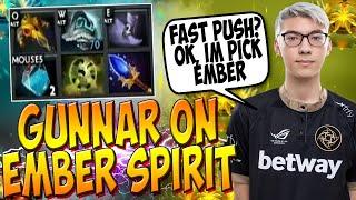 GUNNAR ON SIGNATURE EMBER SPIRIT IN PUB GAME DOTA 2 / Dota Forever