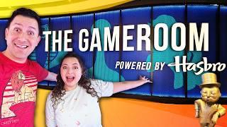 The GAMEROOM Powered By Hasbro is so COOL! at American Dream Mall!