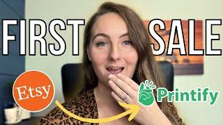 First Sale, Now What? What To Do After Your First Sale With Etsy Print On Demand (Beginners Guide)