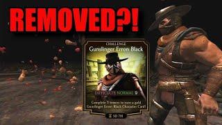 Why Was Erron Black's Challenge REMOVED?! | MK Mobile