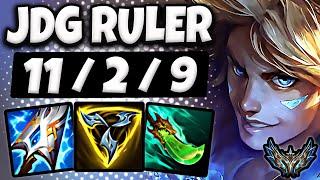 Ezreal vs Kaisa ADC [ JDG Ruler ] Patch 14.15 Korea Challenger 