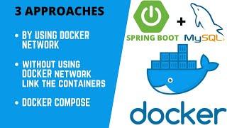 Deploy and Run Spring boot with MySQL application in Docker and Docker Compose