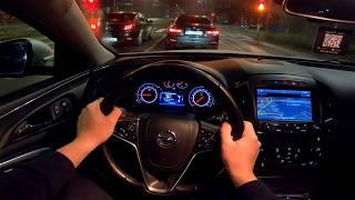 2017 Opel INSIGNIA [1.6 CDTi, 136 HP] Night POV Test drive CARiNIK