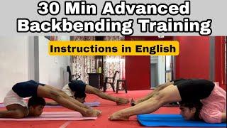 Back Opening Exercises/Backward Bending Practices/Advanced Backward Bending Training - Yoga Saathi.