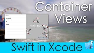 Using Container Views! (Xcode)