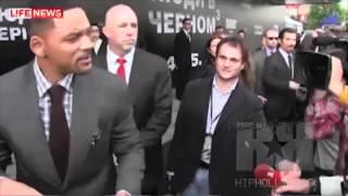 Will Smith Slaps Reporter! - HipHollywood.com