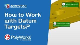 How to Work with Datum Targets in PolyWorks Inspector