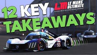 12 KEY Takeaways from Le Mans Ultimate!
