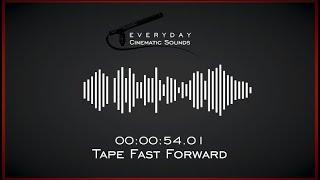 Tape Fast Forward | HQ Sound Effects