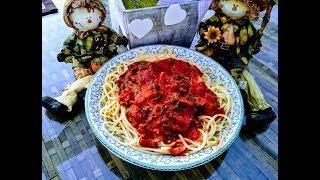 Ela´s Pastasauce aus dem Dutch Oven - mit Brennnessel!